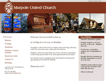 Tablet Screenshot of marpoleunited.ca